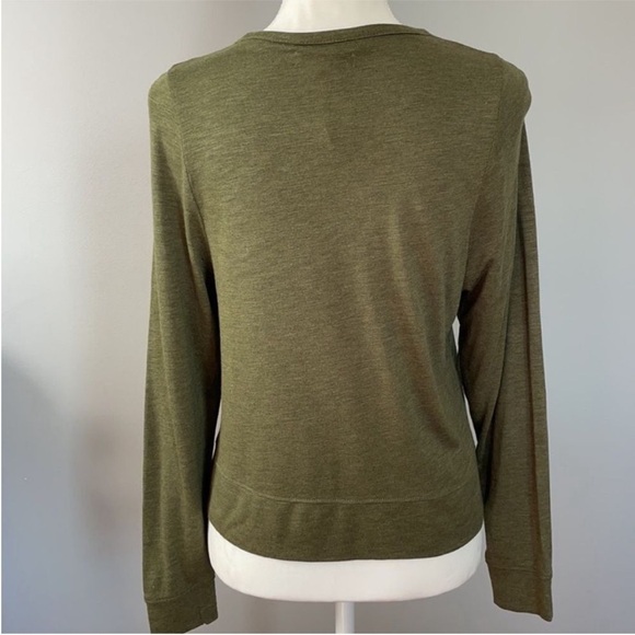 Madewell Green Highpoint Dolman Sleeve Pull On Shirt. 
Size XS. New With Tags. - Picture 5 of 11